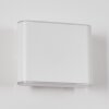 Paranhas Aplique de exterior, Lámpara de baño, Lámpara Up & Down, Apliques Blanca, 1 luz