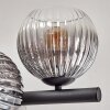 Gastor Plafones, Luminarias esféricas Transparente, Ahumado, 8 luces