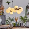 Chehalis Lámparas suspendidas, Luminarias esféricas, Lámparas colgantes Blanca, 8 luces
