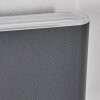 Paranhas Aplique de exterior, Lámpara de baño, Lámpara Up & Down, Apliques Antracita, 1 luz