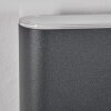Paranhas Aplique de exterior, Lámpara de baño, Lámpara Up & Down, Apliques Antracita, 1 luz