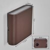 Gamas Aplique de exterior, Lámpara de baño, Lámpara Up & Down, Apliques Color óxido, 1 luz