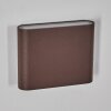 Gamas Aplique de exterior, Lámpara de baño, Lámpara Up & Down, Apliques Color óxido, 1 luz