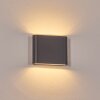 Gamas Aplique de exterior, Lámpara de baño, Lámpara Up & Down, Apliques LED Antracita, 1 luz