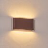 Gamas Aplique de exterior, Lámpara de baño, Lámpara Up & Down, Apliques LED Color óxido, 1 luz