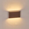 Gamas Aplique de exterior, Lámpara de baño, Lámpara Up & Down, Apliques LED Color óxido, 1 luz