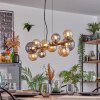 Chehalis Lámparas suspendidas, Luminarias esféricas, Lámparas colgantes Colores ámbar, Ahumado, 10 luces