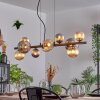 Chehalis Lámparas suspendidas, Luminarias esféricas, Lámparas colgantes Colores ámbar, Ahumado, 10 luces