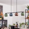 Koyoto Lámparas suspendidas, Luminarias esféricas, Lámparas colgantes Azul, Verde, Color cobre, 4 luces