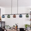 Koyoto Lámparas suspendidas, Luminarias esféricas, Lámparas colgantes Azul, Verde, Color cobre, 5 luces
