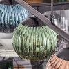 Koyoto Lámparas suspendidas, Luminarias esféricas, Lámparas colgantes Azul, Verde, Color cobre, 5 luces