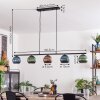 Koyoto Lámparas suspendidas, Luminarias esféricas, Lámparas colgantes Azul, Verde, Color cobre, 5 luces
