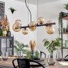 Chehalis Lámparas suspendidas, Luminarias esféricas, Lámparas colgantes Colores ámbar, 8 luces