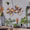 Gastor Lámparas suspendidas, Luminarias esféricas, Lámparas colgantes Transparente, Ahumado, 8 luces