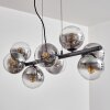Gastor Lámparas suspendidas, Luminarias esféricas, Lámparas colgantes Transparente, Ahumado, 8 luces