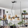 Koyoto Lámparas suspendidas, Luminarias esféricas, Lámparas colgantes Colores ámbar, Ahumado, 8 luces