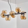 Koyoto Lámparas suspendidas, Luminarias esféricas, Lámparas colgantes Colores ámbar, Ahumado, 8 luces