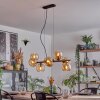 Koyoto Lámparas suspendidas, Luminarias esféricas, Lámparas colgantes Colores ámbar, Ahumado, 8 luces