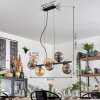Gastor Lámparas suspendidas, Luminarias esféricas, Lámparas colgantes Colores ámbar, Ahumado, 8 luces