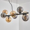Gastor Lámparas suspendidas, Luminarias esféricas, Lámparas colgantes Colores ámbar, Ahumado, 8 luces