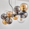 Gastor Lámparas suspendidas, Luminarias esféricas, Lámparas colgantes Colores ámbar, Transparente, Ahumado, 10 luces