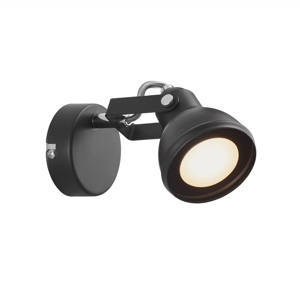 Nordlux ASLAK Aplique Negro, 1 luz main product photo