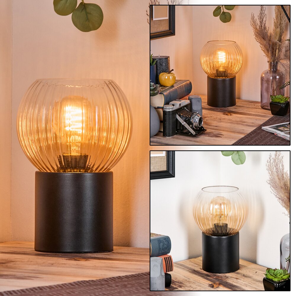 Koyoto Luminarias esféricas, Lámparas de escritorio, Lámparas de mesa Colores ámbar, Transparente, 1 luz main product photo