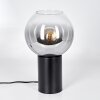 Koyoto Luminarias esféricas, Lámparas de escritorio, Lámparas de mesa Transparente, Ahumado, 1 luz