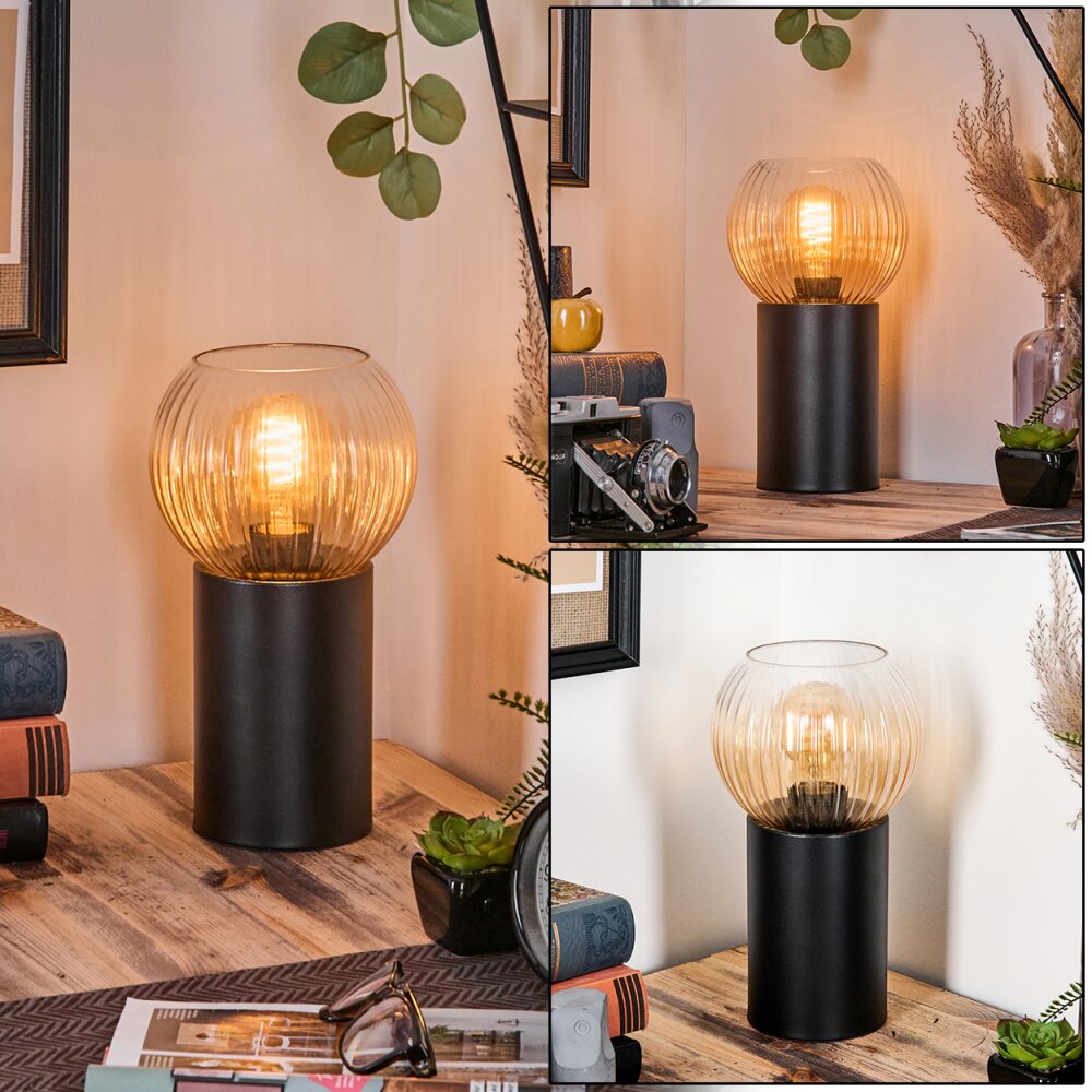 Koyoto Luminarias esféricas, Lámparas de escritorio, Lámparas de mesa Colores ámbar, Transparente, 1 luz main product photo