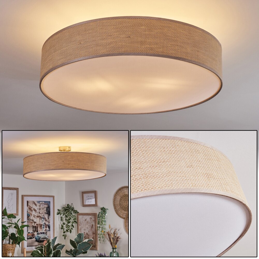 Foggia Plafones Níquel-mate, 3 luces main product photo