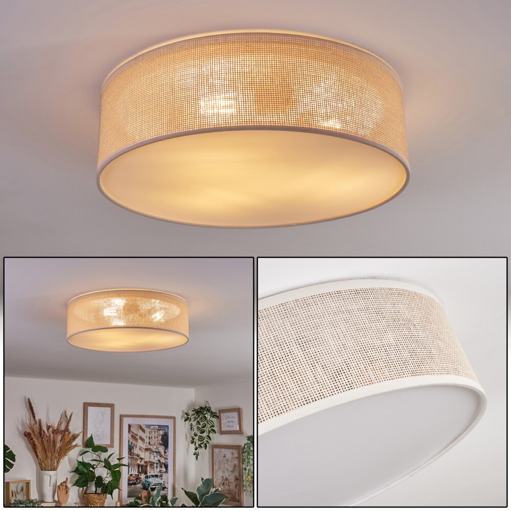 Antillo Plafones Níquel-mate, 3 luces main product photo