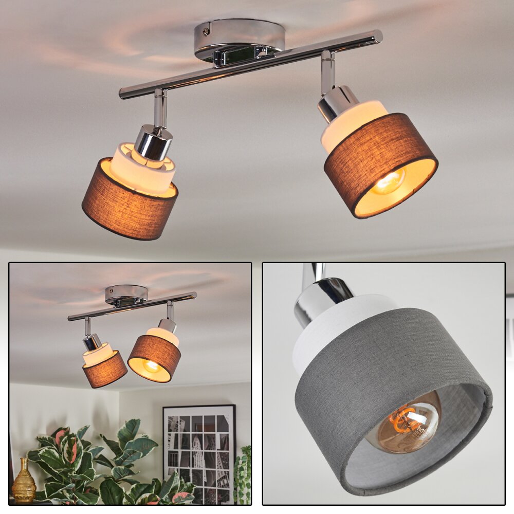 Ailer Plafones, Spot techo Cromo, 2 luces main product photo