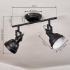 Tita Lámpara de Techo Negro, 2 luces