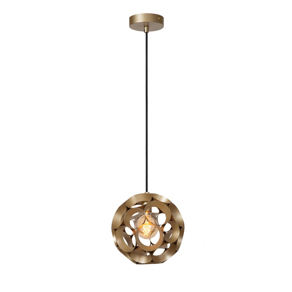 Lámparas Lucide HANNELORE Lámparas colgantes dorado, 1 luz main product photo
