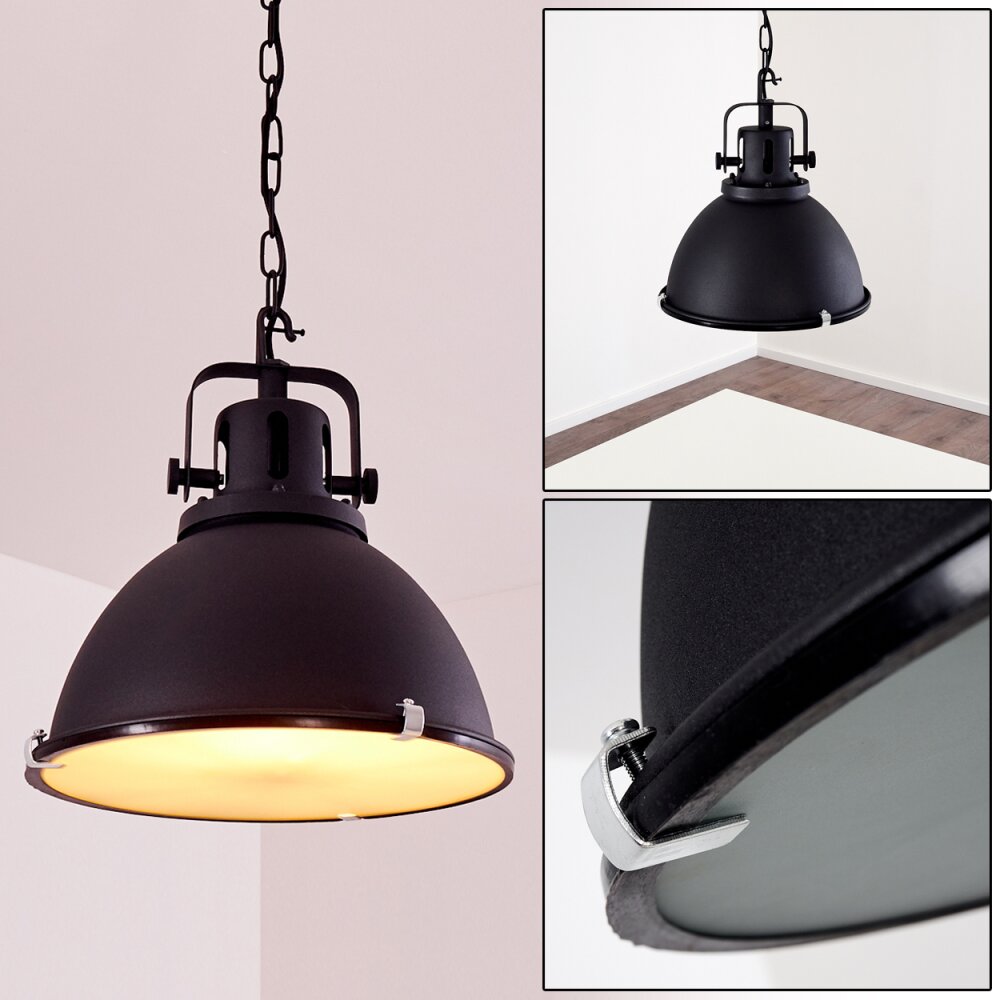 Jonsered Lámpara Colgante Negro, 1 luz main product photo