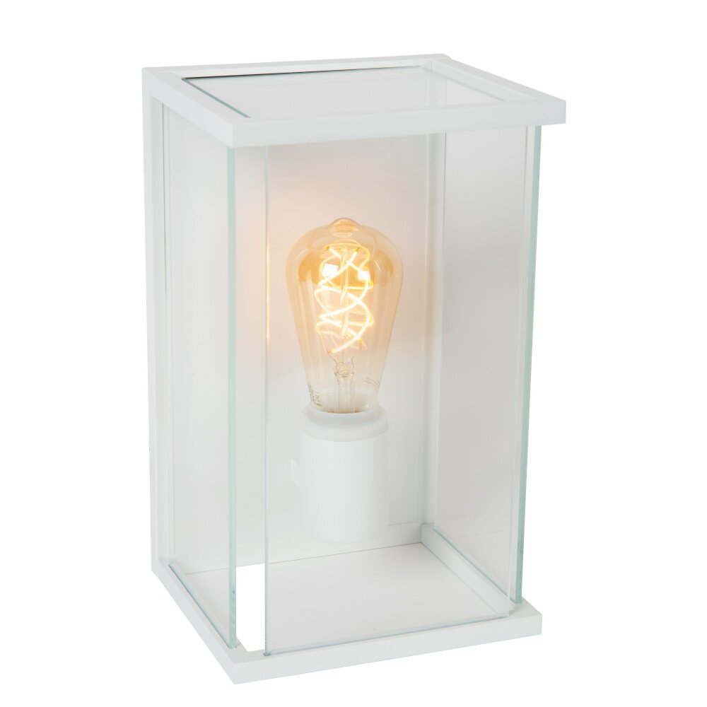 Lámparas Lucide CLAIRE Aplique de exterior Blanca, 1 luz main product photo