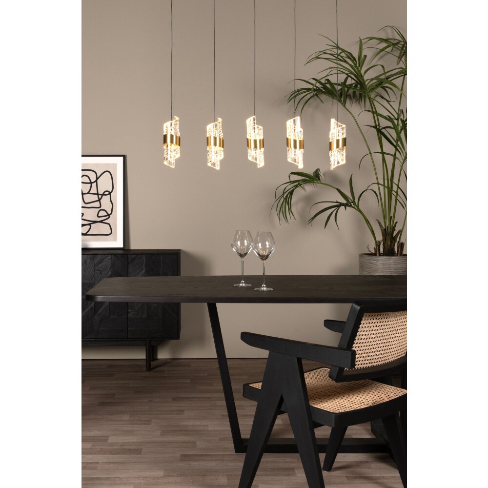 Lámparas Lucide KLIGANDE Lámparas colgantes LED dorado, 5 luces main product photo