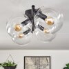 Gastor Plafones, Luminarias esféricas Transparente, 4 luces
