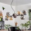 Gastor Lámparas suspendidas, Luminarias esféricas, Lámparas colgantes Colores ámbar, Cromo, Ahumado, 10 luces