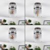 Hasvik Plafones, Spot techo Cromo, Colores ahumados, 1 luz
