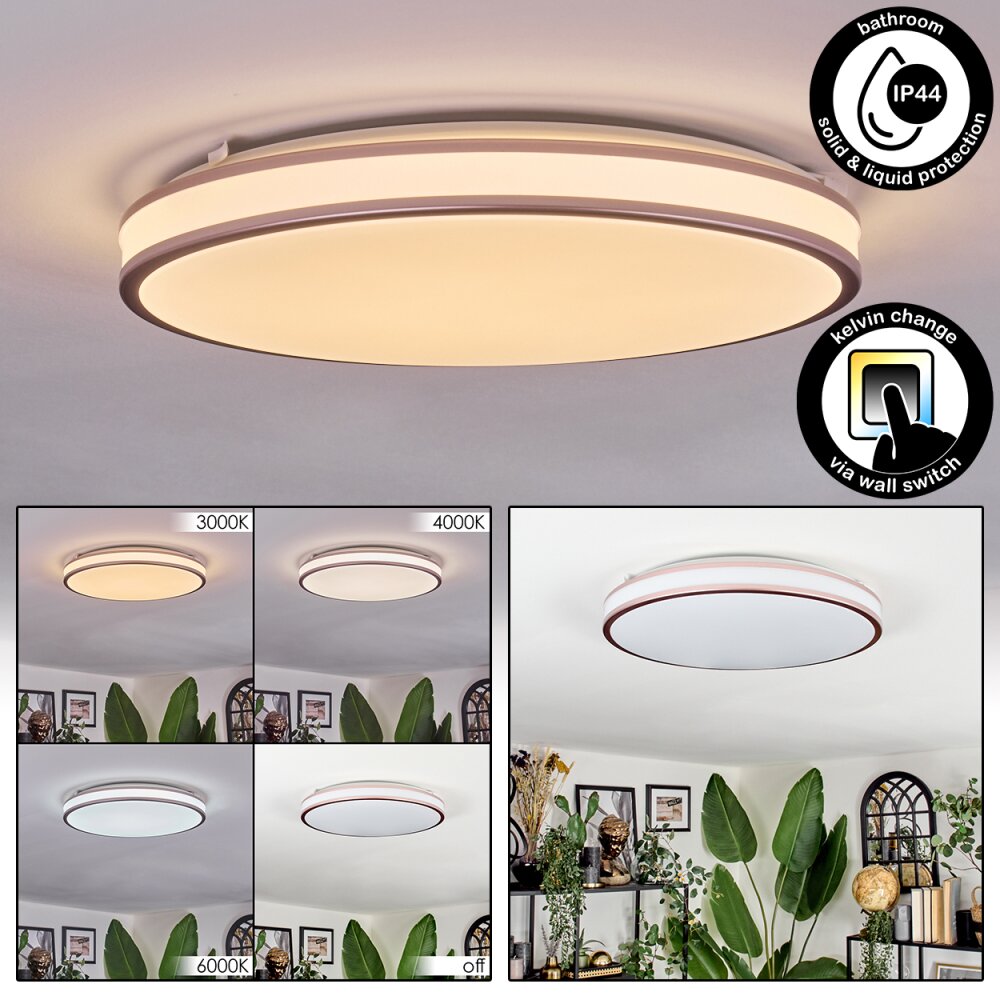 Anora Plafones LED Cobre, Blanca, 1 luz main product photo