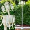 NATAL FROST Candelabro dorado, Blanca, 3 luces