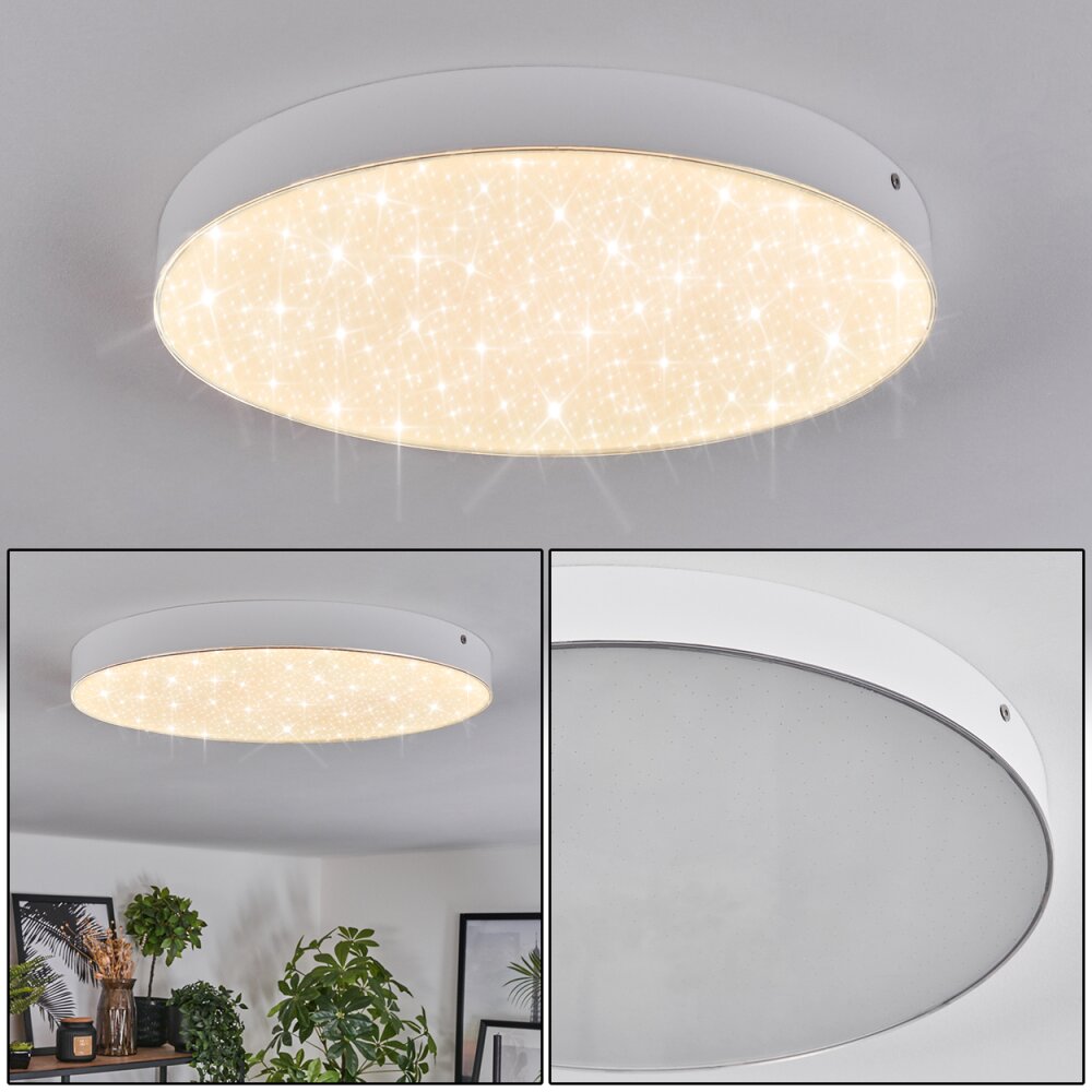 Mentque Plafones LED Blanca, 1 luz main product photo