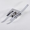 Biskopstorp Plafones LED Cromo, 3 luces