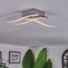 Biskopstorp Plafones LED Cromo, 3 luces