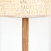 Sabadim Lámpara de pie Crudo, Negro, 1 luz