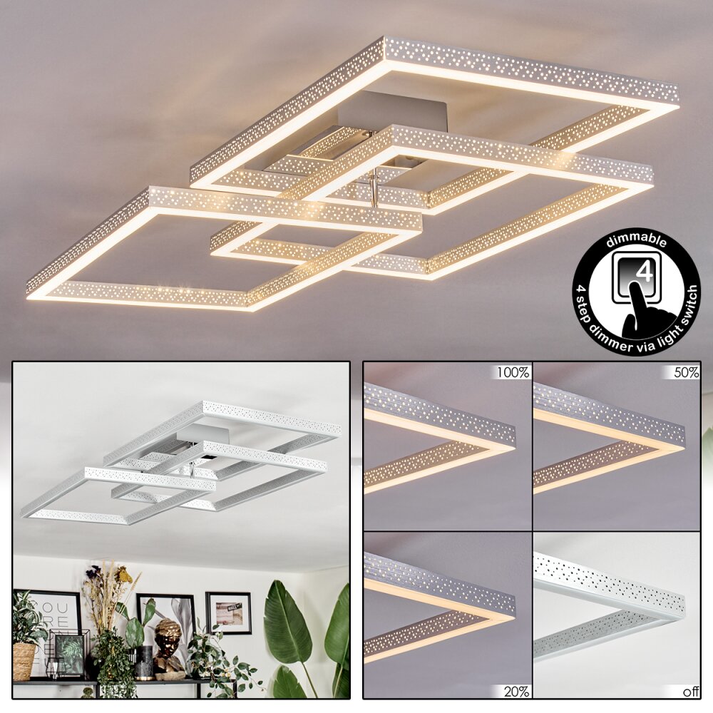 Binor Plafones LED Cromo, 1 luz main product photo
