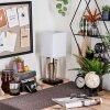 Caren Lámparas de escritorio, Lámparas de mesa Crudo, Negro, 1 luz
