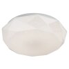 Nino Leuchten DIAMOND Lámpara de Techo LED Blanca, 1 luz