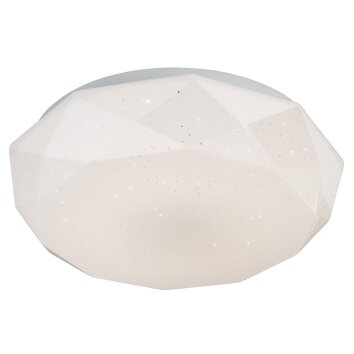 Nino Leuchten DIAMOND Lámpara de Techo LED Blanca, 1 luz